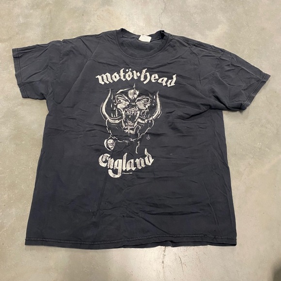 Motorhead Other - Motorhead England 2003 Band T Shirt Mens XL Black Heavyweight Rock Music Tee